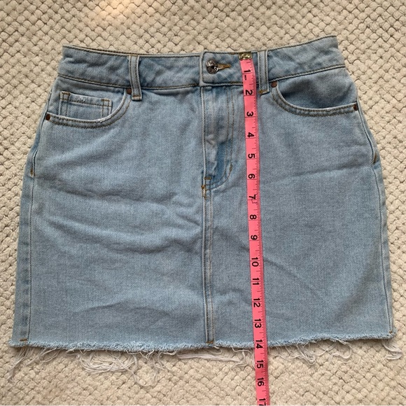 Pacsun Light Wash Denim Skirt - Picture 3 of 4